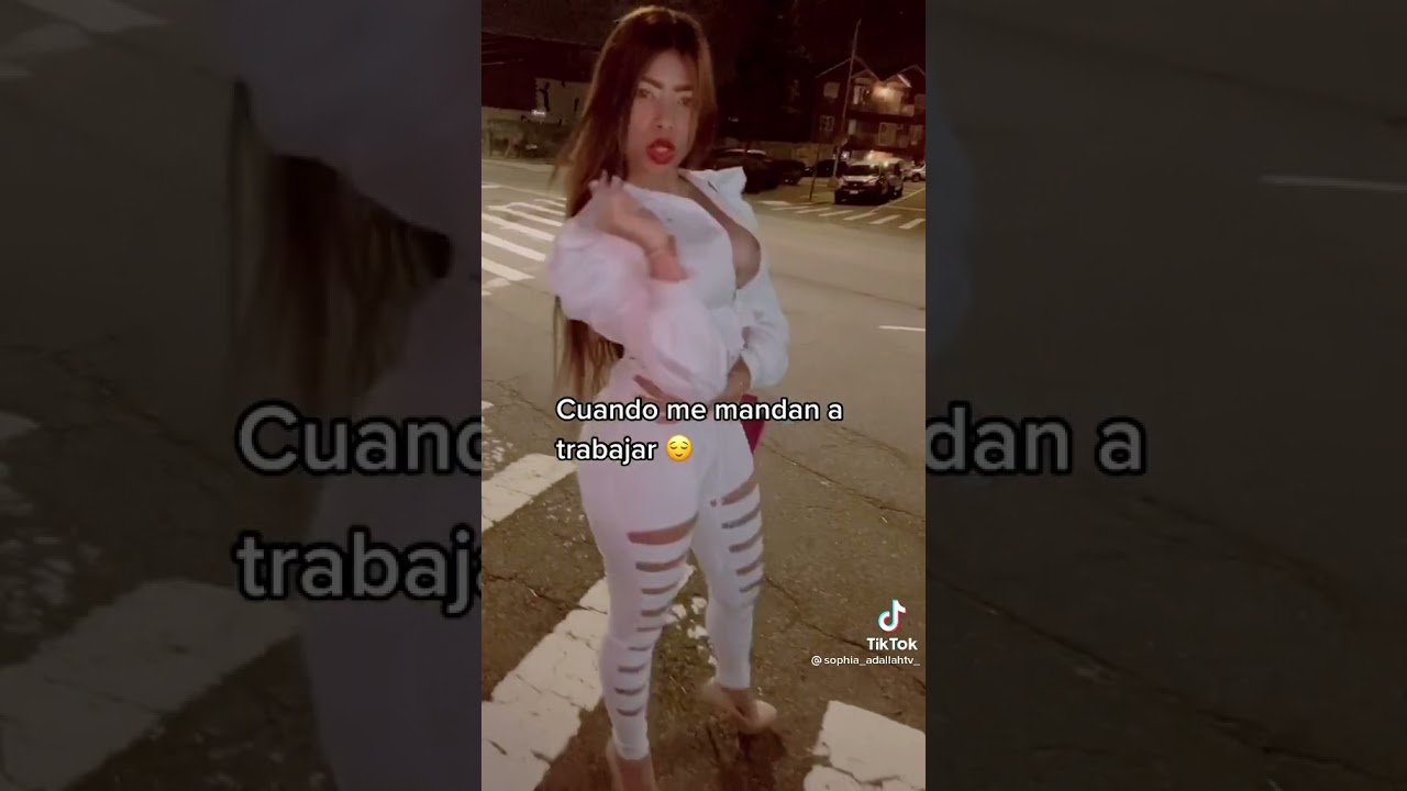 Travesti trabajando