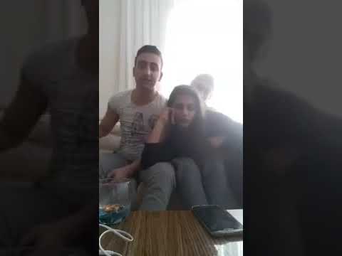 TÜRBANLI KADIN ERKEĞİ SIVAZLIYOR