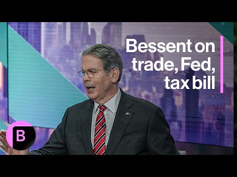 Treasury Secretary Bessent on Tax Bill, Next Fed Chair, Government Debt