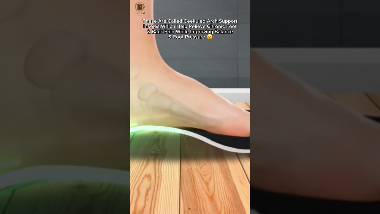 Treat your flat feet with Ceekuled Insoles