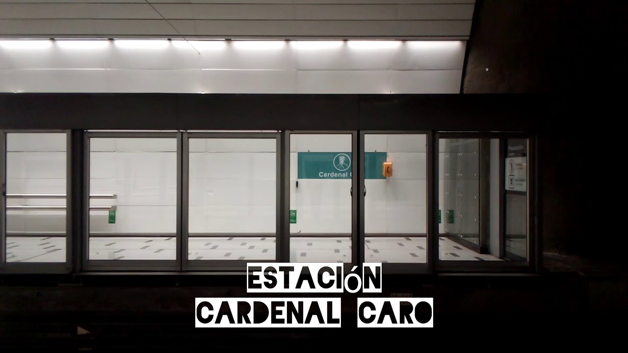 Tren CAF AS-14 en Estacion Cardenal Caro / Linea 3