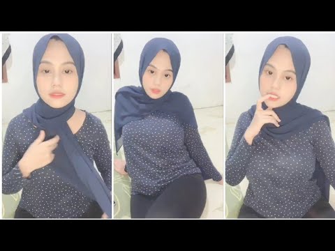 TREND HIJAB CERUTY NAVY BLUE - TATA HIJAB STYLE 2021
