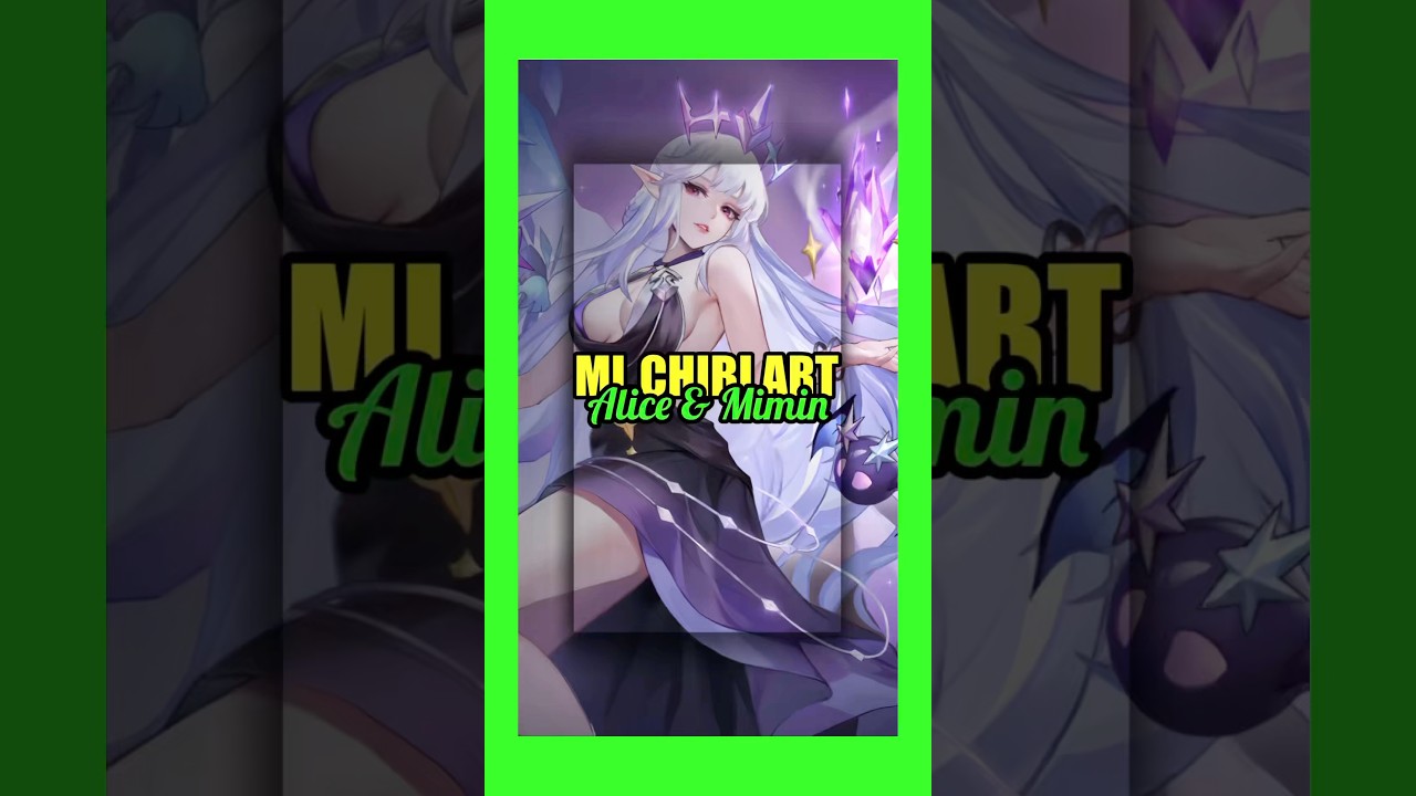 Trend Make Chibi Art Using This Pose Viral Tiktok 🤩 #mobilelegends #mlbbchibiart #mememlbb #shorts