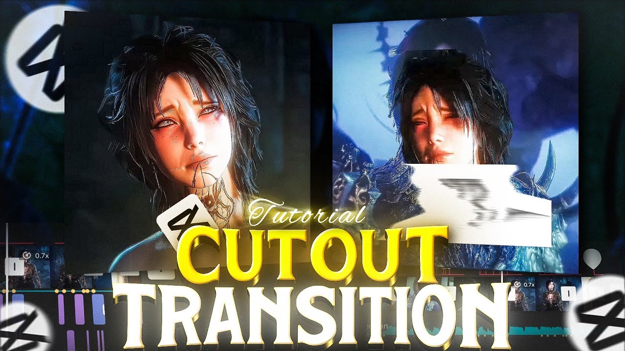 Trending Cutout Transition Tutorial on Capcut | Capcut Tutorial