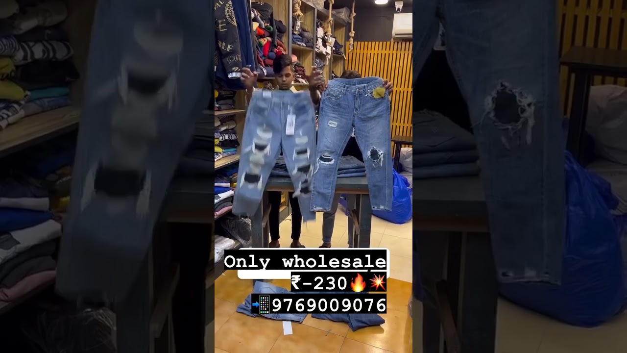 trending funky jeans👖 only wholesale price ₹-230🔥 📞9769009076 #Kingbrandss