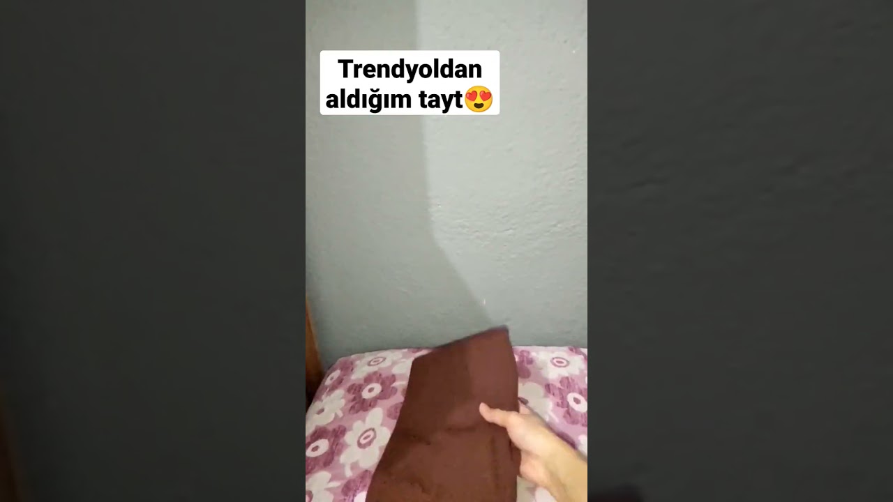 TRENDYOL dan aldığım TAYT 😍 #işbirliği yok #trendyol #trendyolmilla#tayt #alışveriş #indirim#shorts