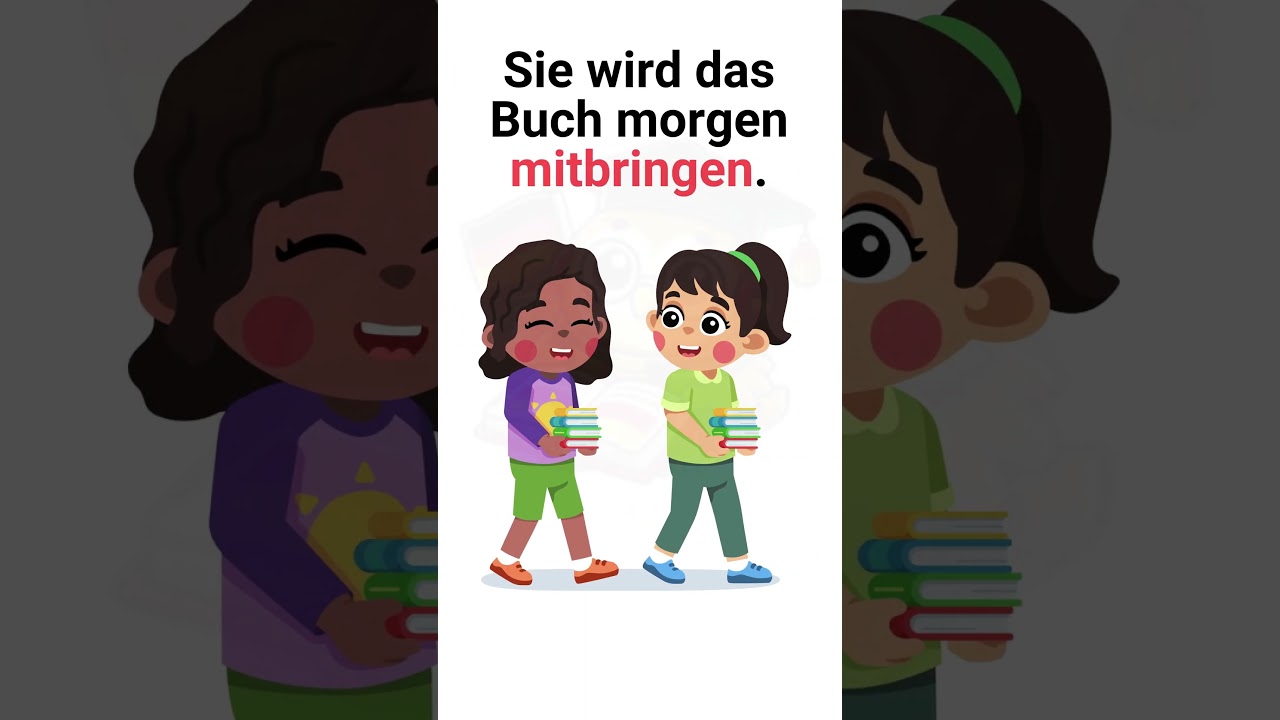 Trennbare Verben: Mitbringen- Beispiele | Deutsch A1-A2