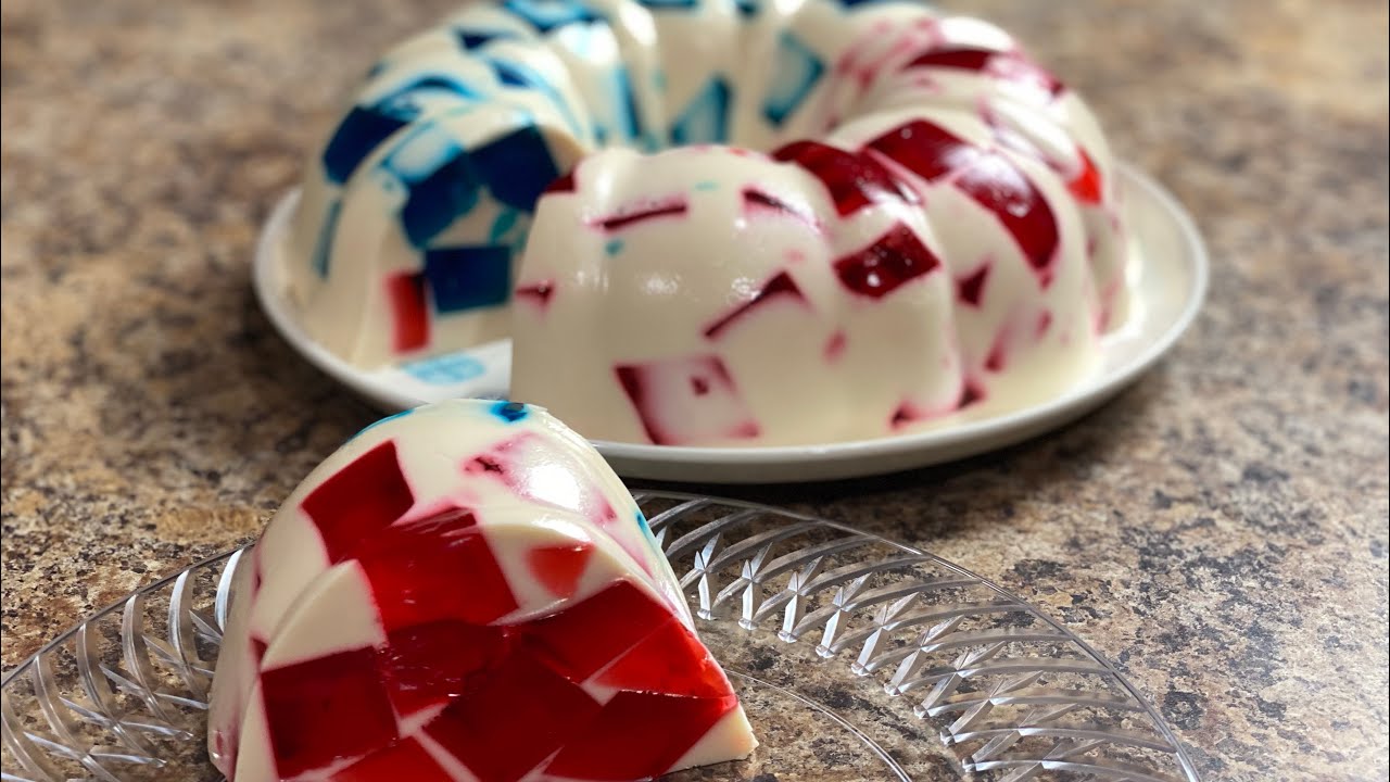 Tres Leches - Three Milks Mosaic Jello Gelatin