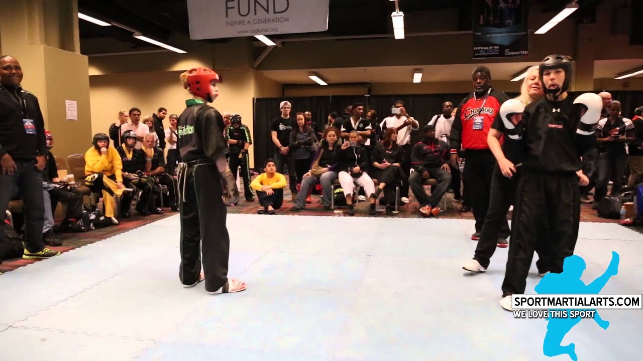 Tressa Young vs Gina Thornton - Womens Sparring - AKA Warrior Cup 2015