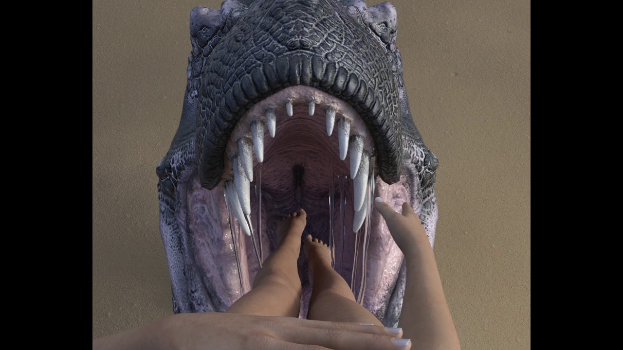 T-rex pov vore