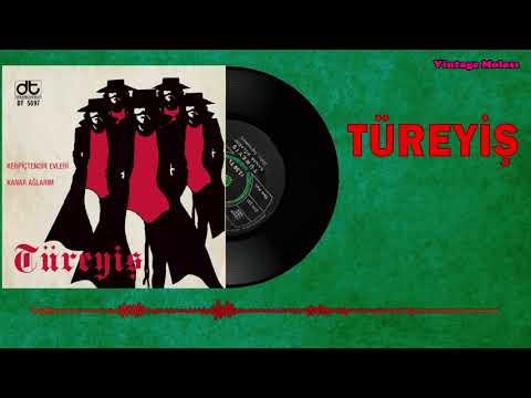 Türeyiş - Kanar Ağlarım 1973 (Orjinal Plak Kaydı)