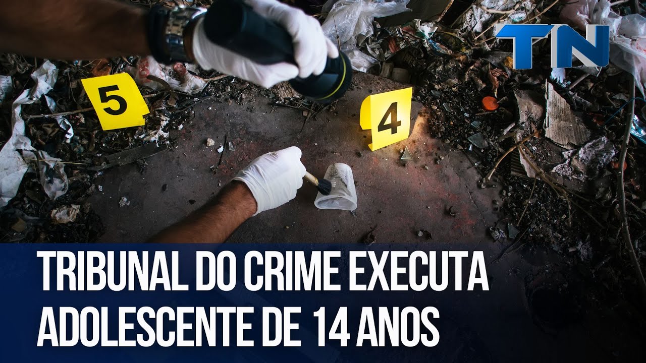 Tribunal do crime executa adolescente de 14 anos