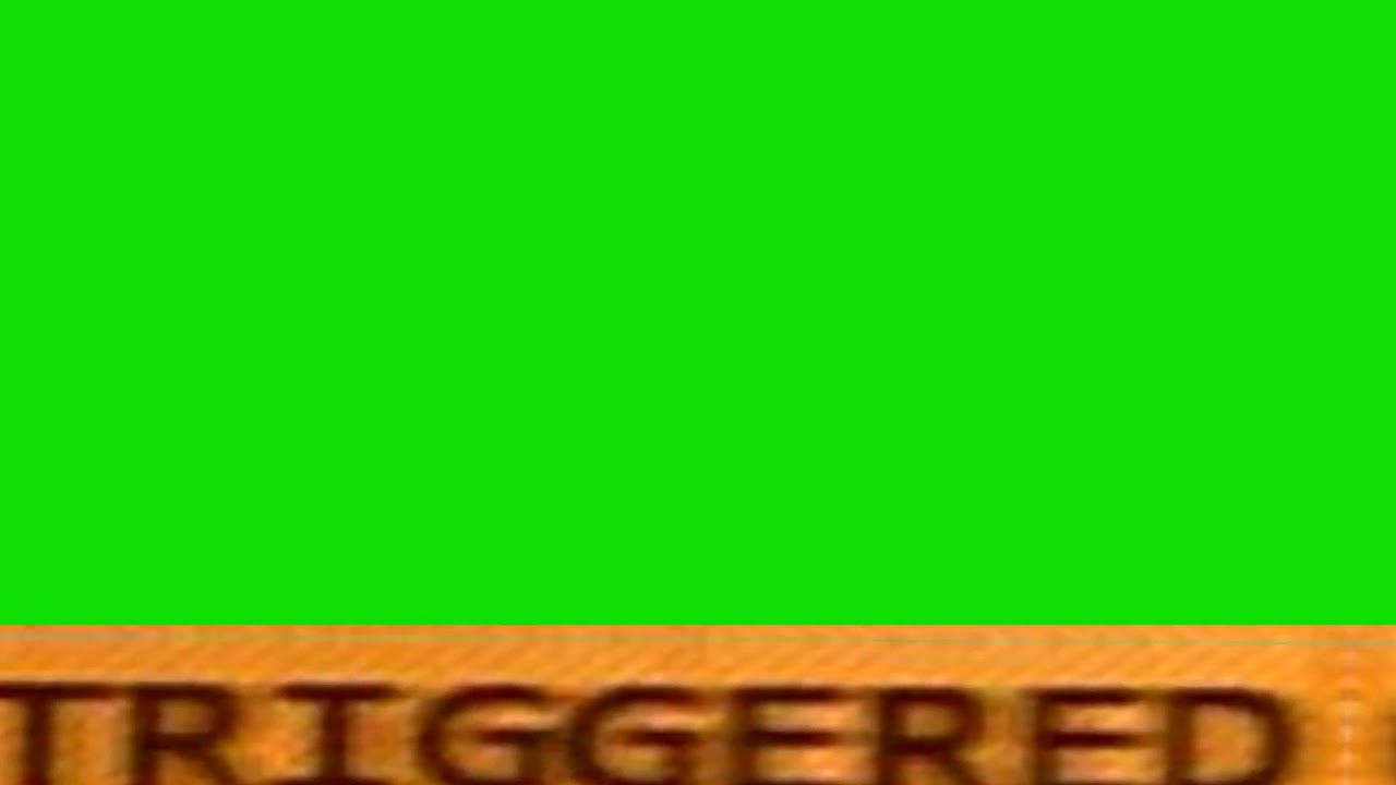 Triggered - Green Screen - Chromakey - Meme Source