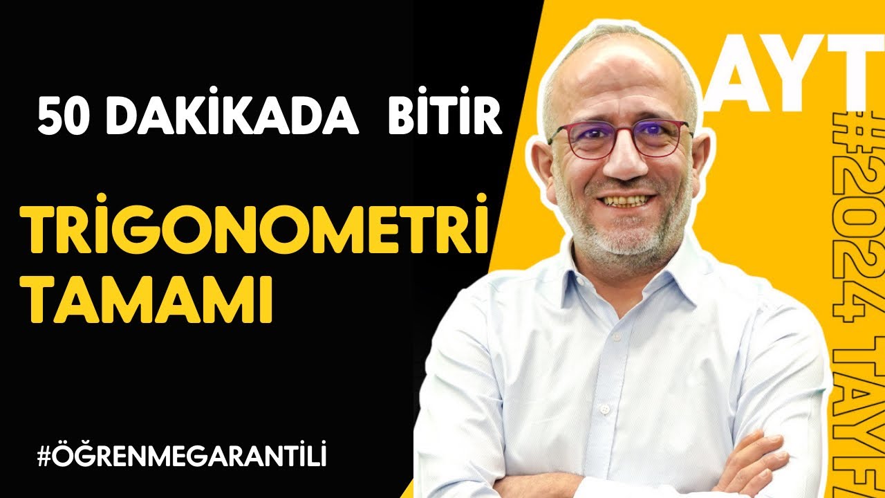 Trigonometri Konu Anlatımı | Tek Video  #öğrenmegarantili