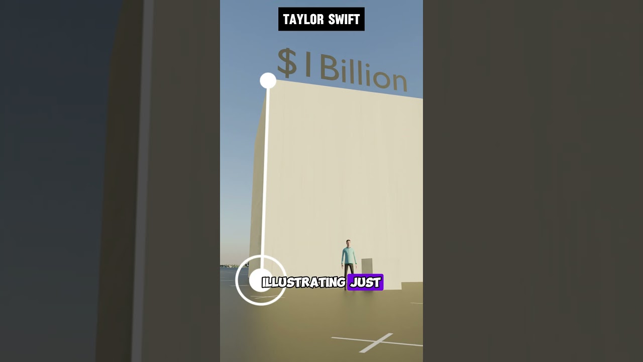 Trillion Dollars of cash visualized 💵