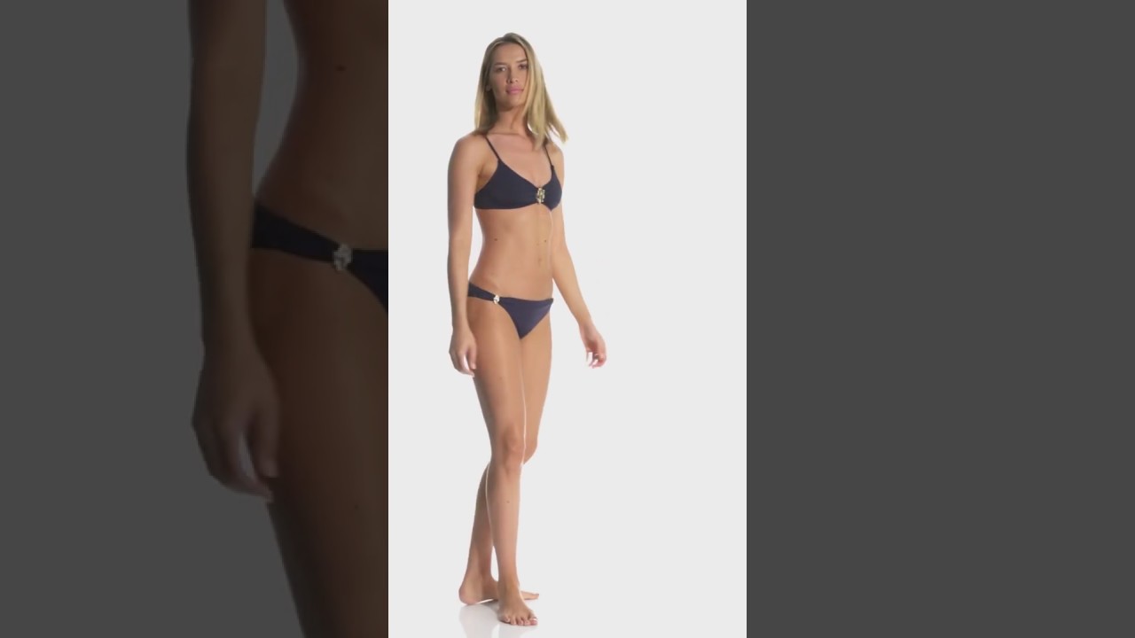 Trina Turk Studio Solid Bralette Bikini Top | SwimOutlet.com