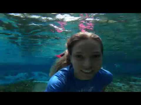 @TrinaMason GOPRO HERO6 underwater dive at alexander springs