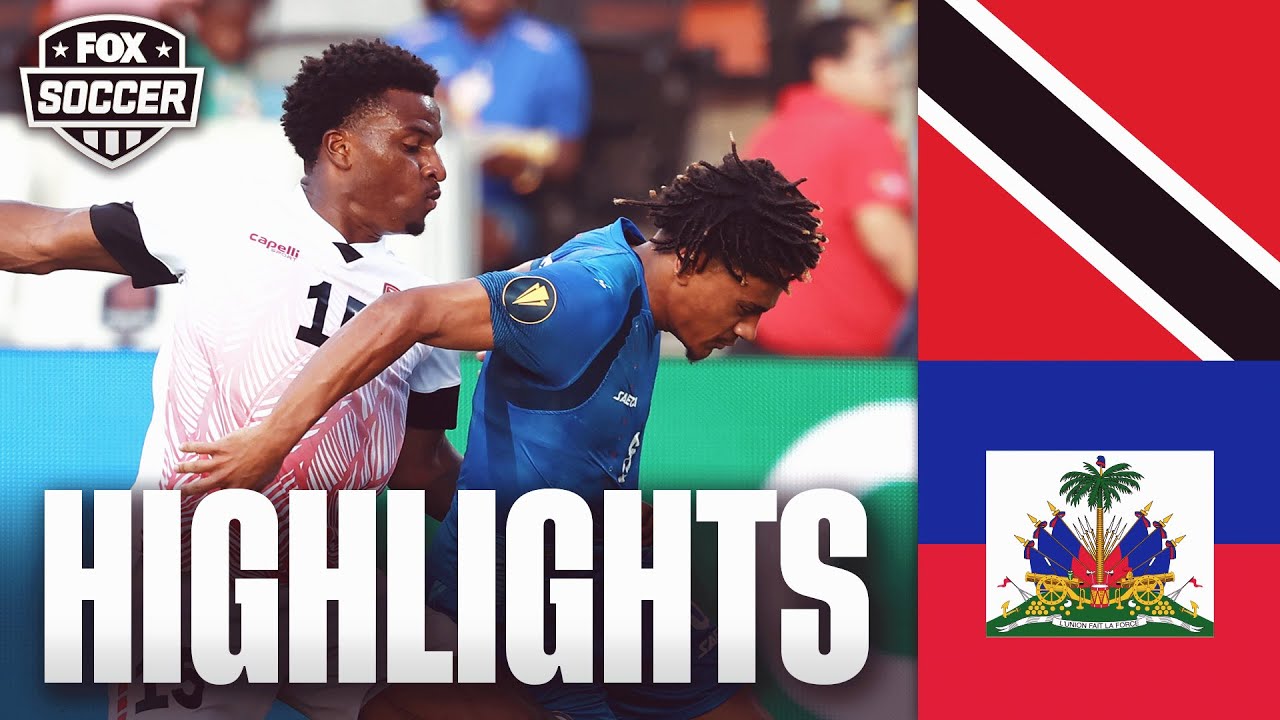 Trinidad and Tobago vs. Haiti Concacaf Gold Cup Highlights | FOX Soccer