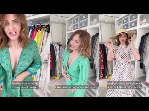 Trinny Woodall @deep cleavage tryon