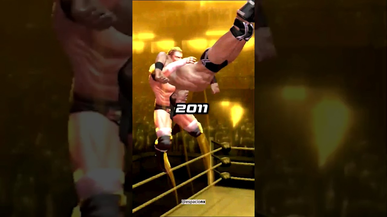 Triple H Evolution in WWE Games 🎮😳