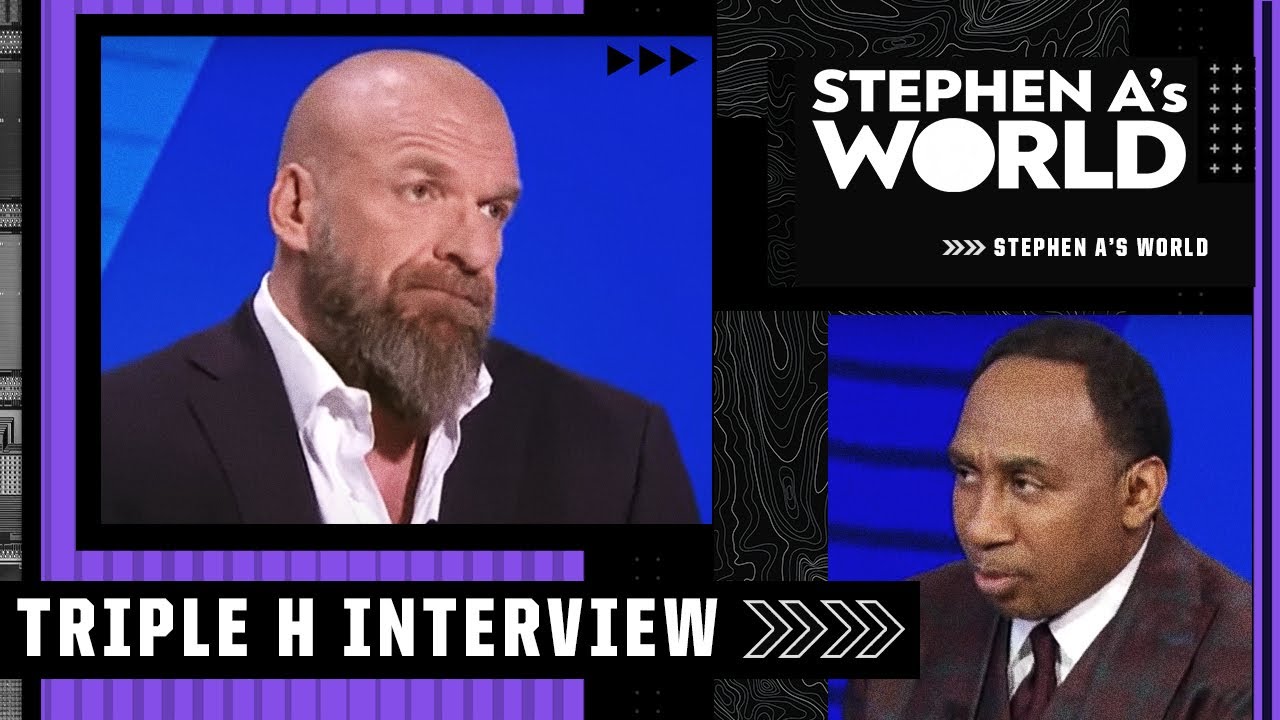 Triple H tells Stephen A. about a serious health scare & his future in the WWE | Stephen A.'s World
