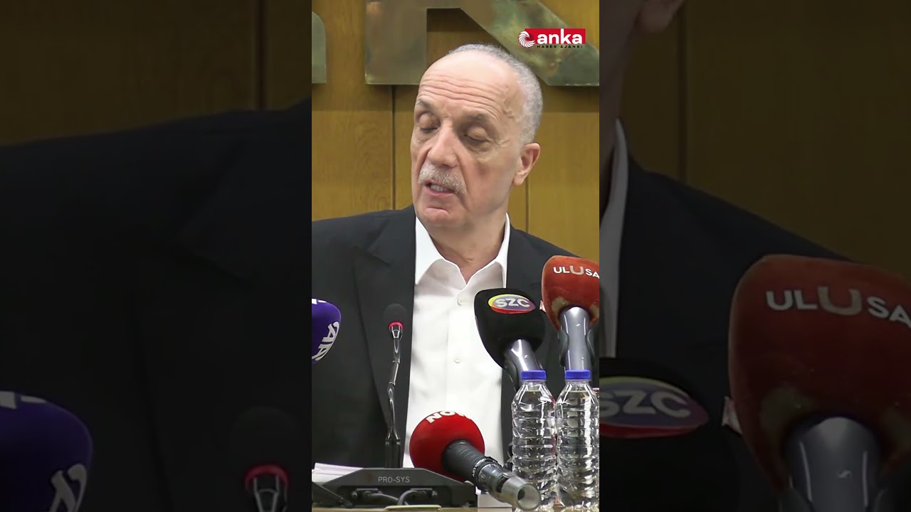 Türk-İş Genel Başkanı Ergün Atalay'dan 