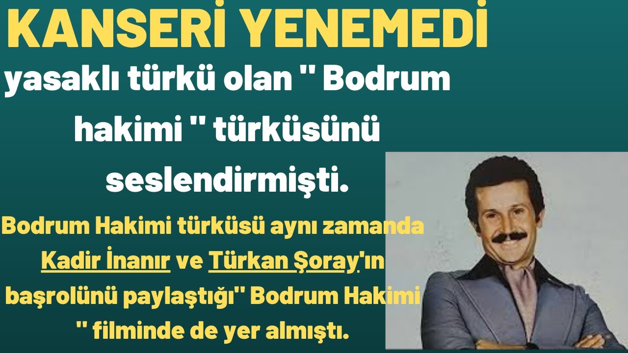 Türk Halk müziği sanatçısı Şakir Öner Günhan hayatını kaybetti..