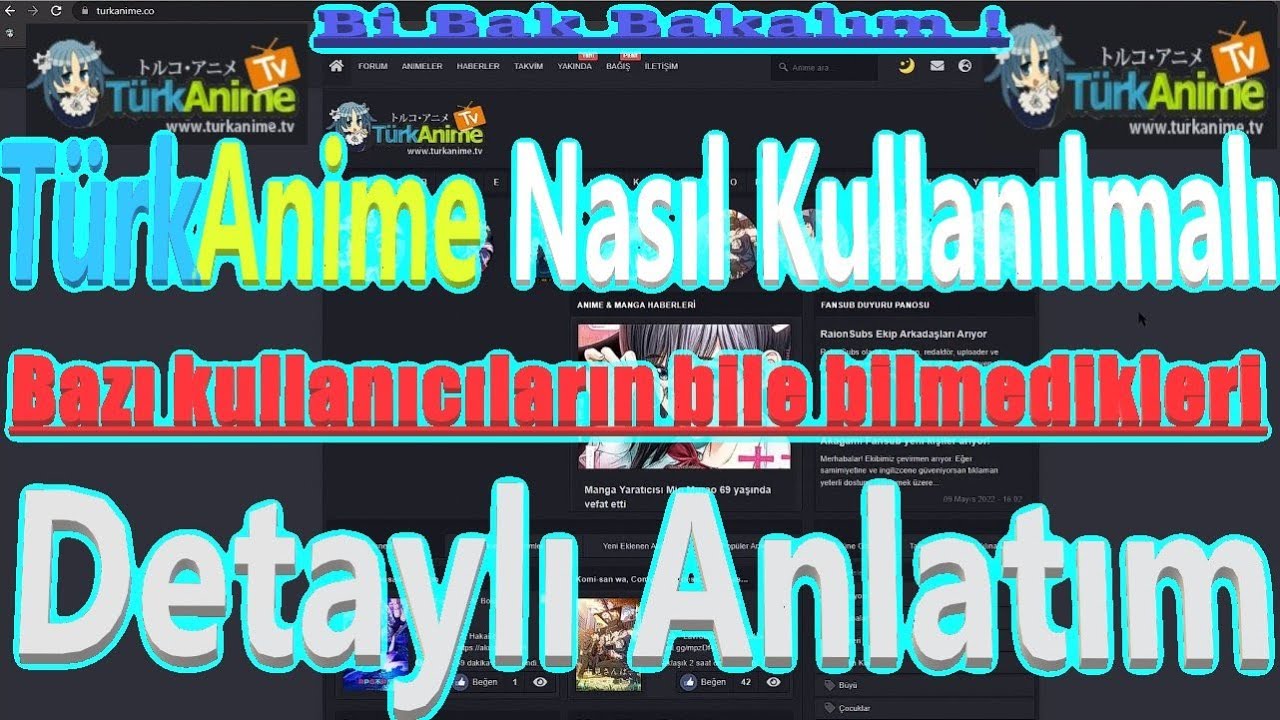 TürkAnime Nasıl Kullanılır (Kullananlar dahi Mutlaka izlemeli Detaylı Anlatım)