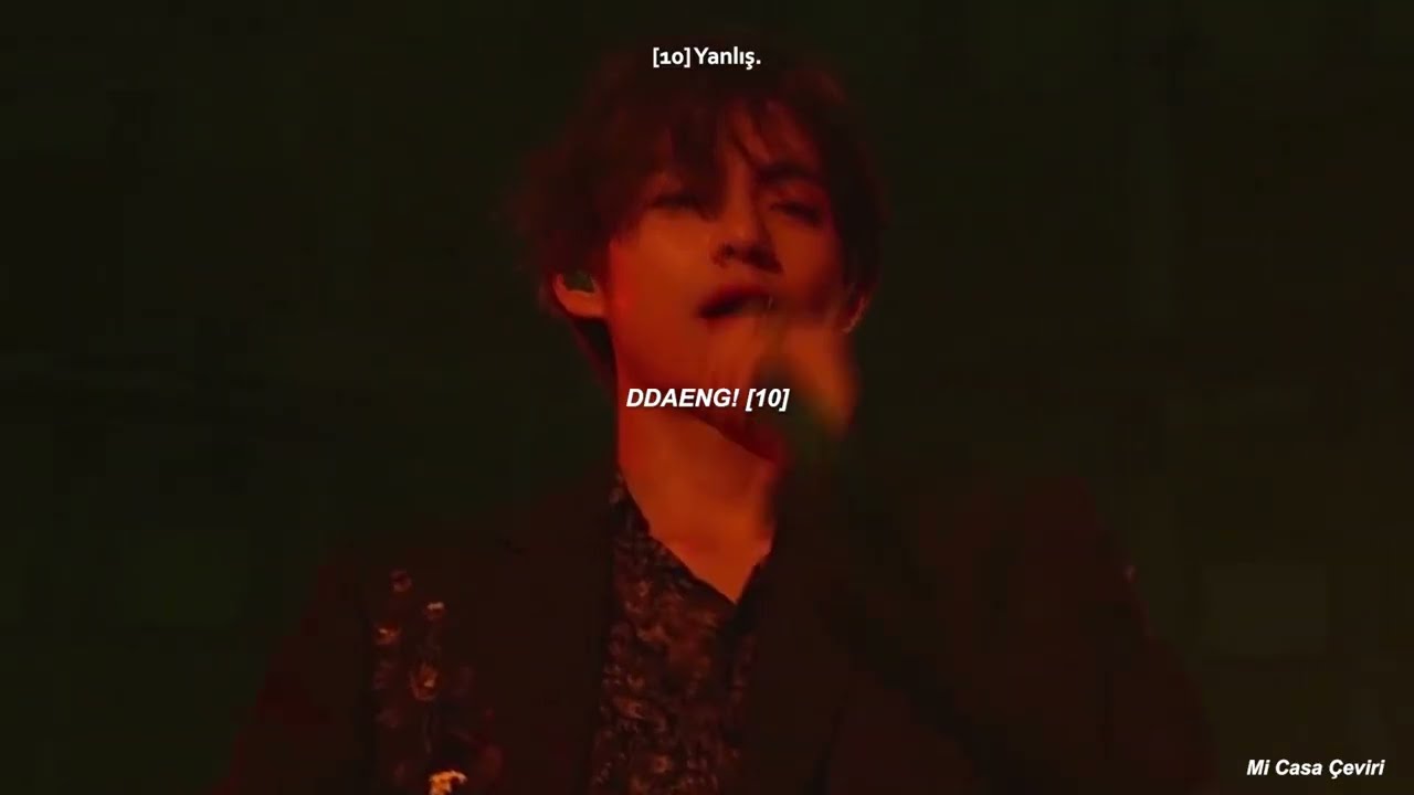 [Türkçe Altyazılı] BTS (방탄소년단) - DDAENG (ft. Vocal Line) - Live Performance