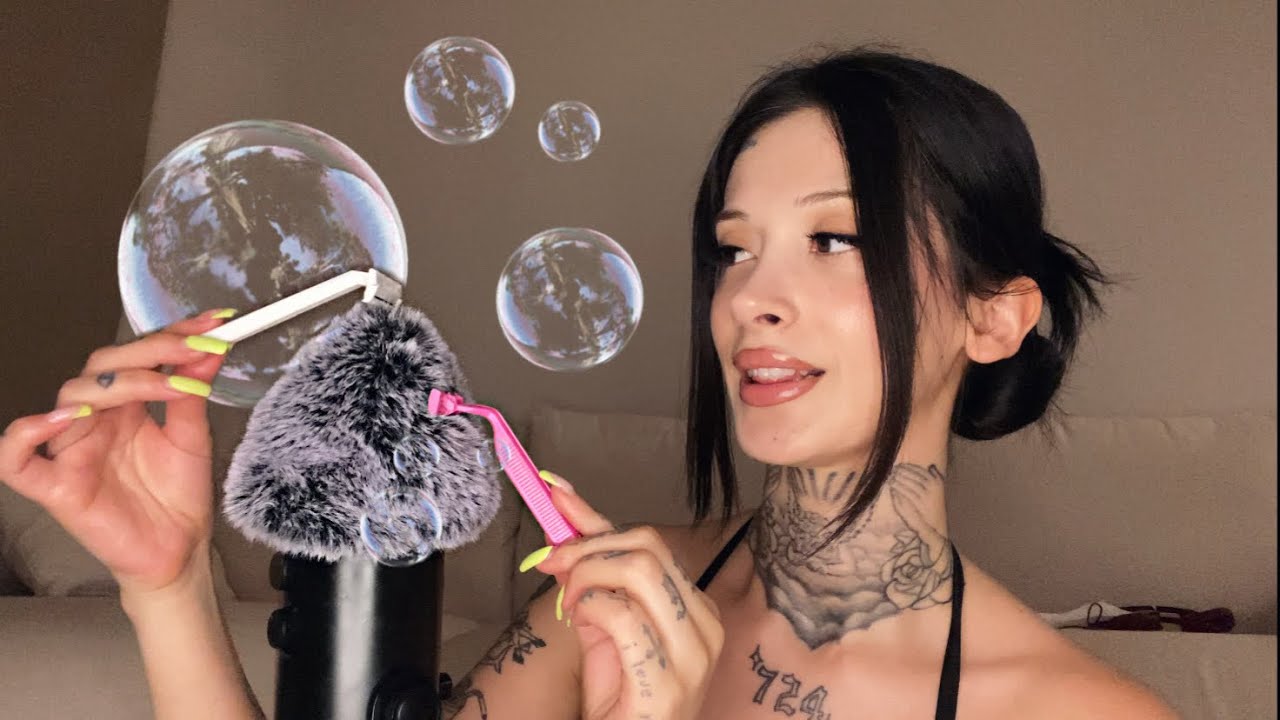 [türkçe asmr] mikrofon tıraşlama ama usulüne uygun şekilde 🧼🫧