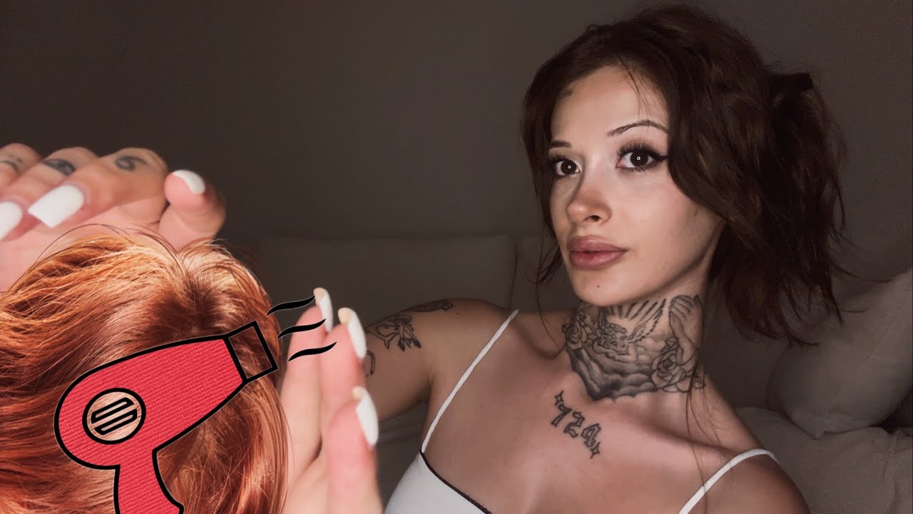 [türkçe asmr] saçlarınla ilgileniyorum ama her şeyi görselleştirerek