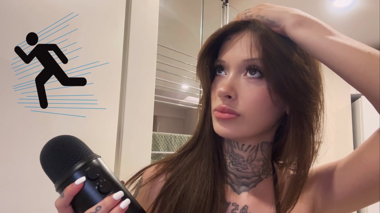[türkçe asmr] saçıma her dokunduğumda benden kaçıyorsun 😡