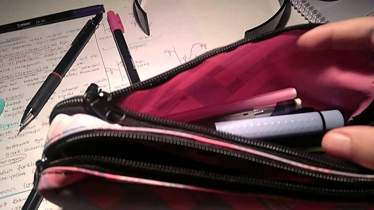 Türkçe Asmr- Vize haftam hakkında / Turkish Asmr talking, studying, whisper