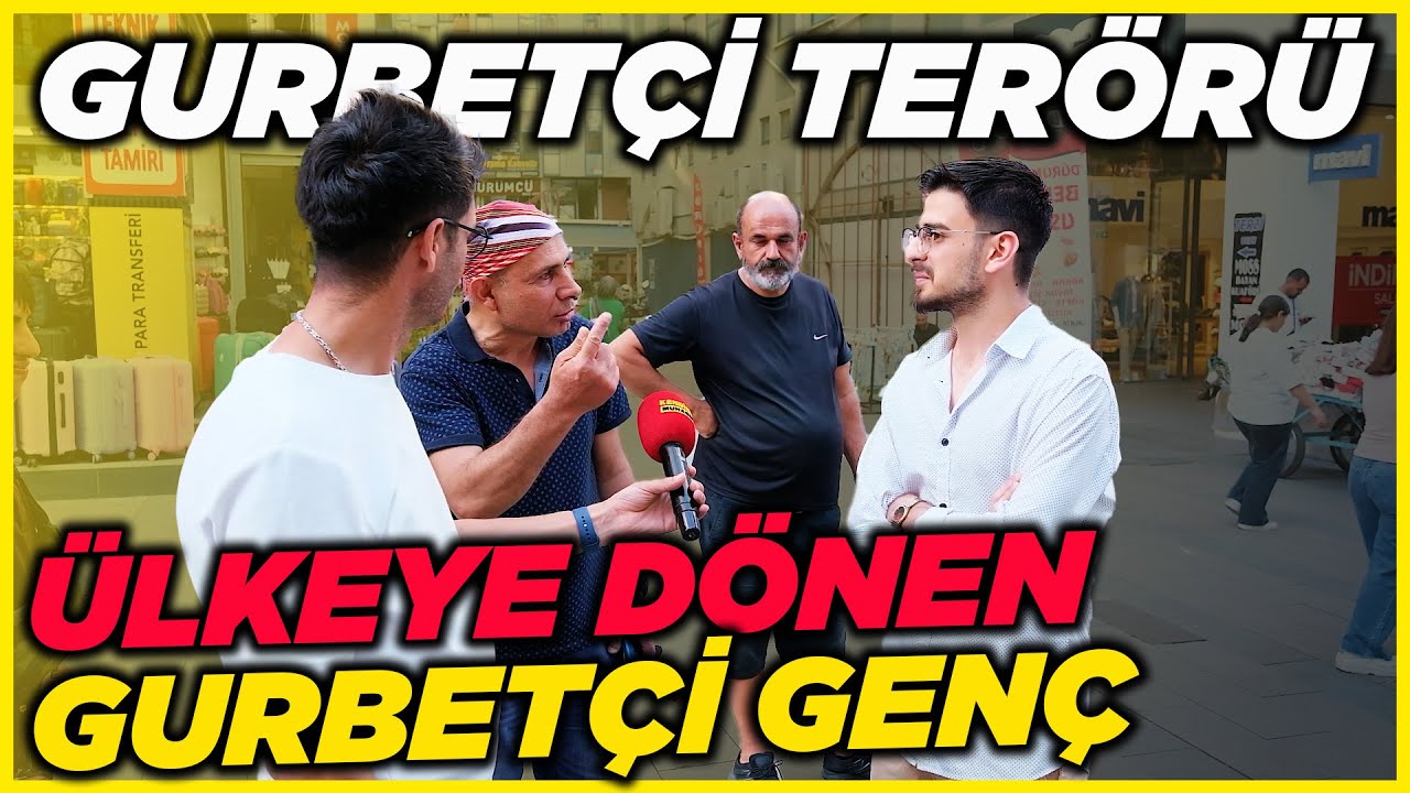 TÜRKÇE BİLMEYEN GURBETÇİ GENÇ SİNİRLERİ HOPLATTI! | Sokak Röportajları