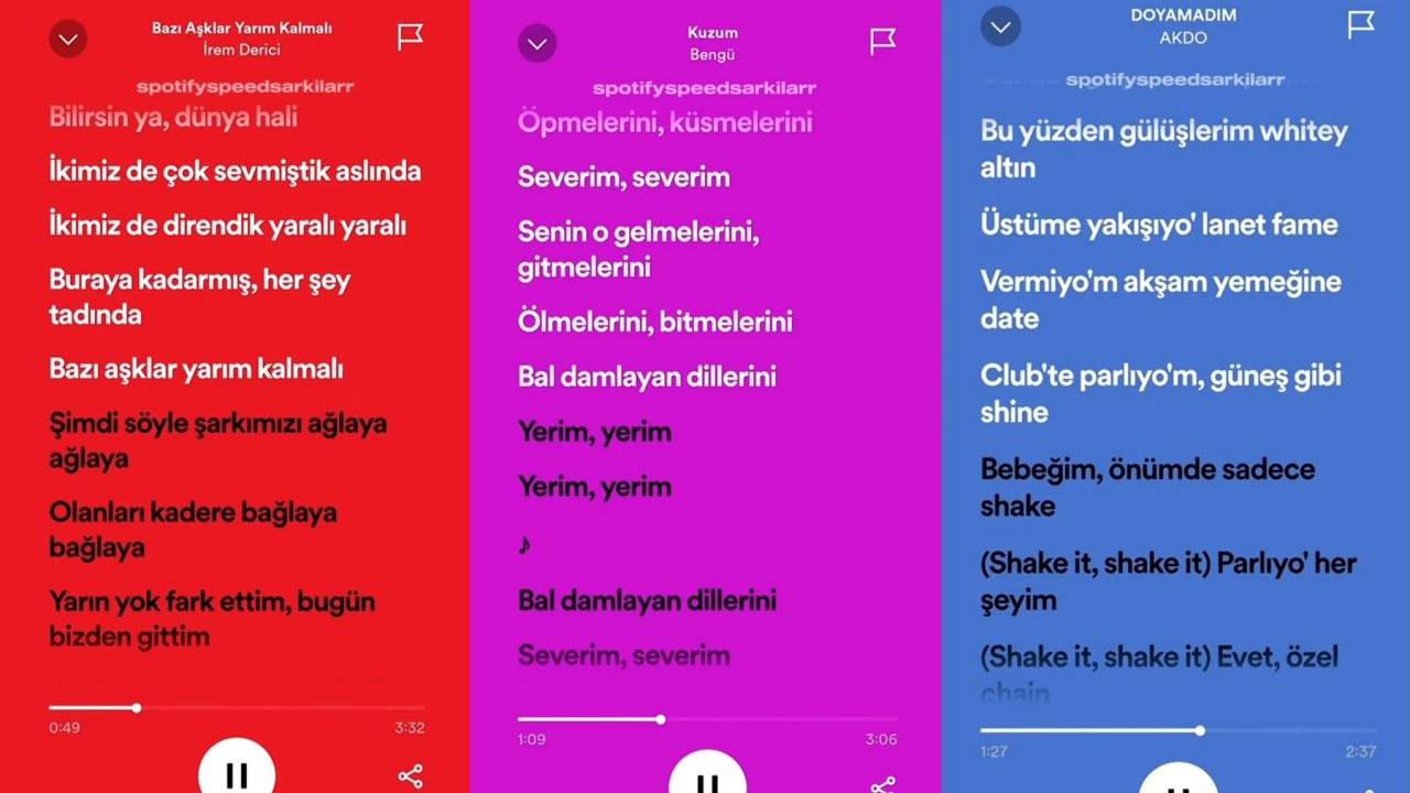 Türkçe speed up şarkılar🔮 #speedup#speedupsongs