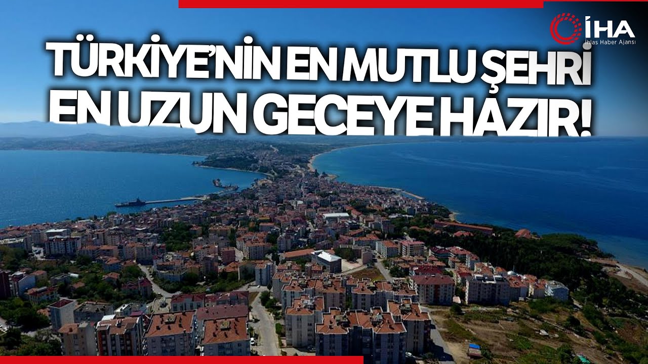 Türkiye’de En Uzun Gece Sinop’ta Yaşanacak