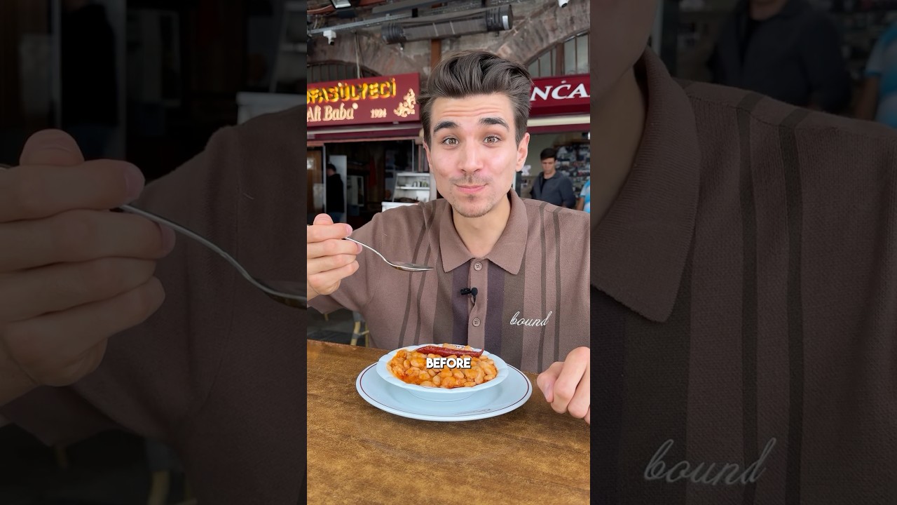 Türkiye’s national dish is VEGAN?! 🇹🇷 Kuru Fasulye #shorts