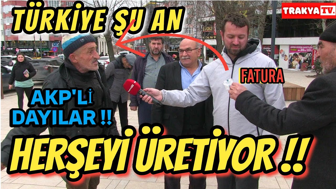 TÜRKİYE ŞUAN HER ŞEYİ ÜRETİYOR !! SOKAK RÖPORTAJI ÇERKEZKÖY