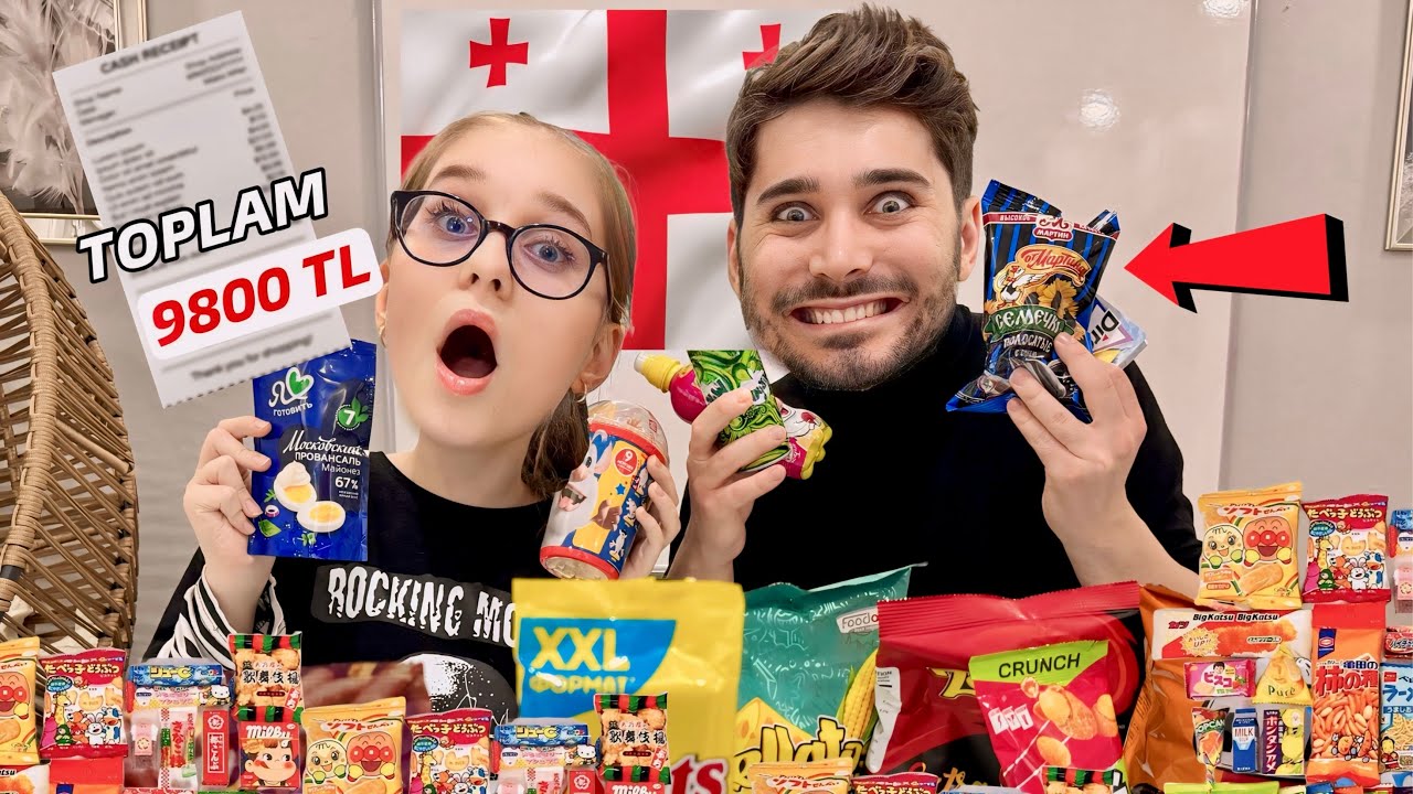 TÜRKİYE'DE OLMAYAN İNANILMAZ ATIŞTIRMALIKLAR! (GÜRCİSTAN)