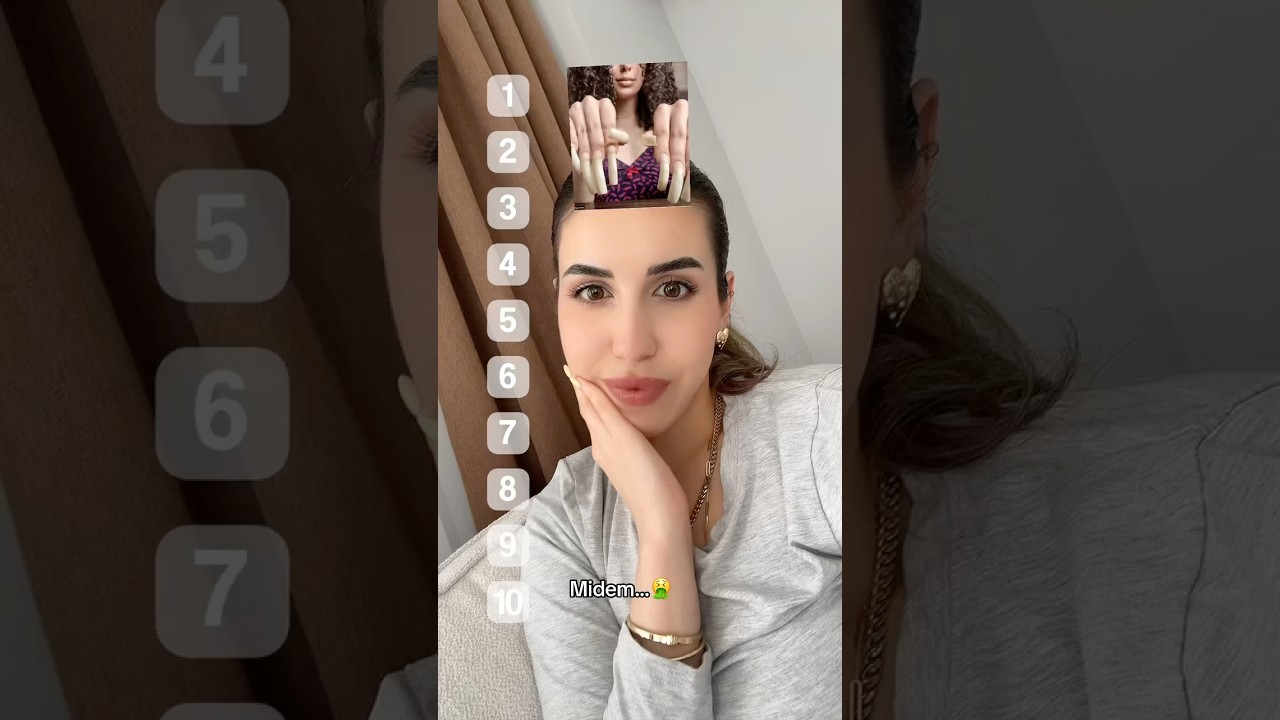 Tırnakları sıralıyorum 💅