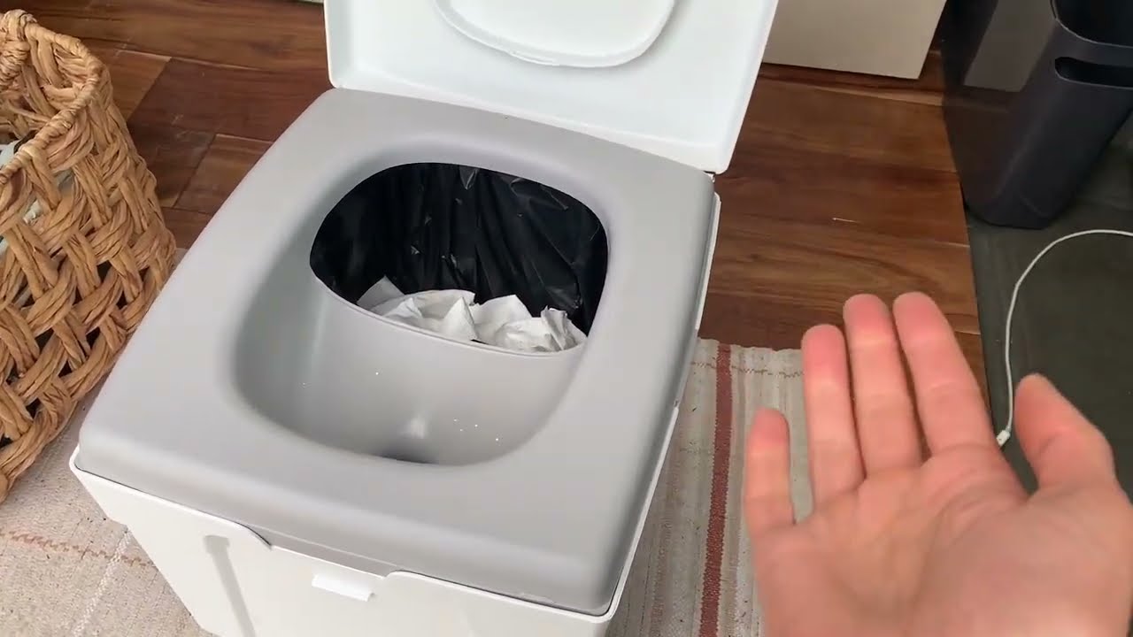 TROBOLO WandaGO composting toilet, portable outdoor camping toilet, urine diverting dry toilet Revie