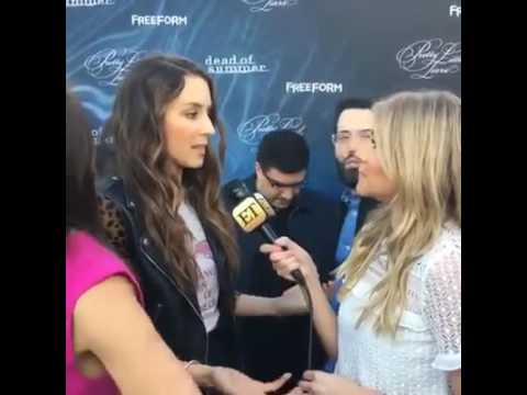 Troian explaining why she called Marlene crying after a scene with Keegan