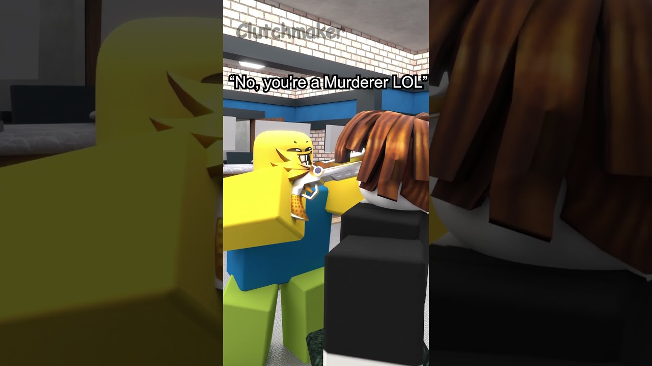 Troller in mm2 be like: #shorts #short #roblox #funny #robloxmemes