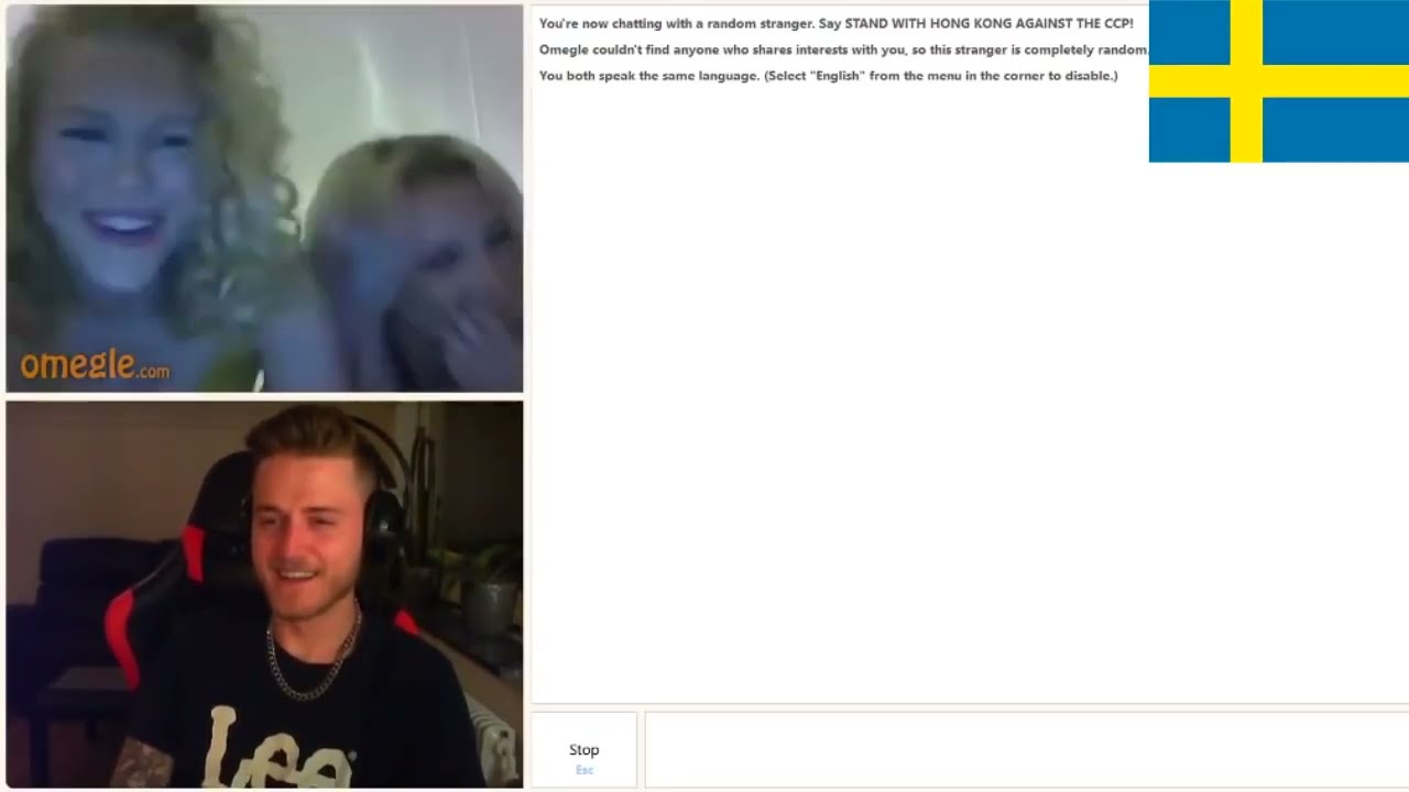 Trolling Swedish People on Omegle