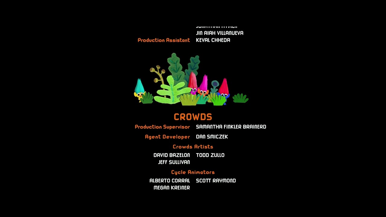 Trolls (2016) Ending Credits (4K HDR Video)