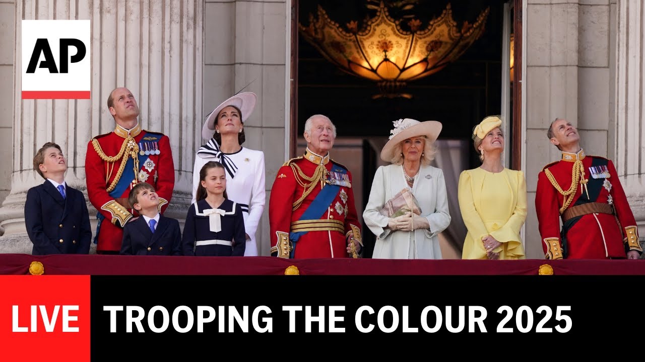 Trooping the Colour 2025: LIVE ceremony in London