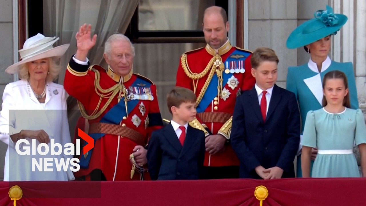 Trooping the Colour: King Charles celebrates official birthday with royal military parade