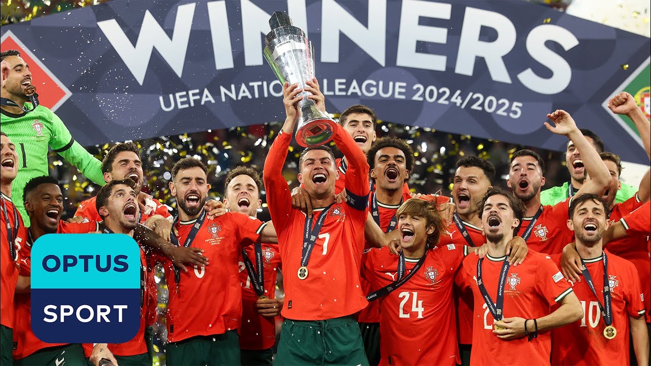 TROPHY LIFT: Portugal claim UEFA Nations League glory for the second time