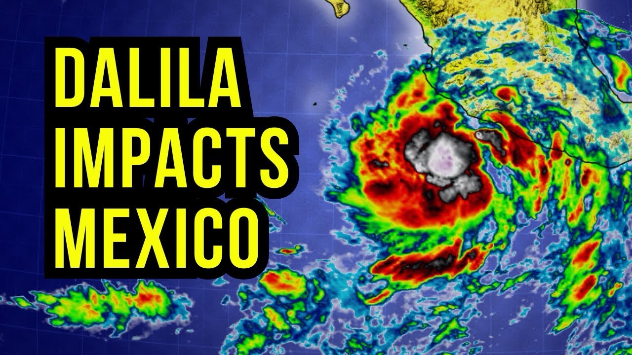 Tropical Storm Dalila gets Stronger...
