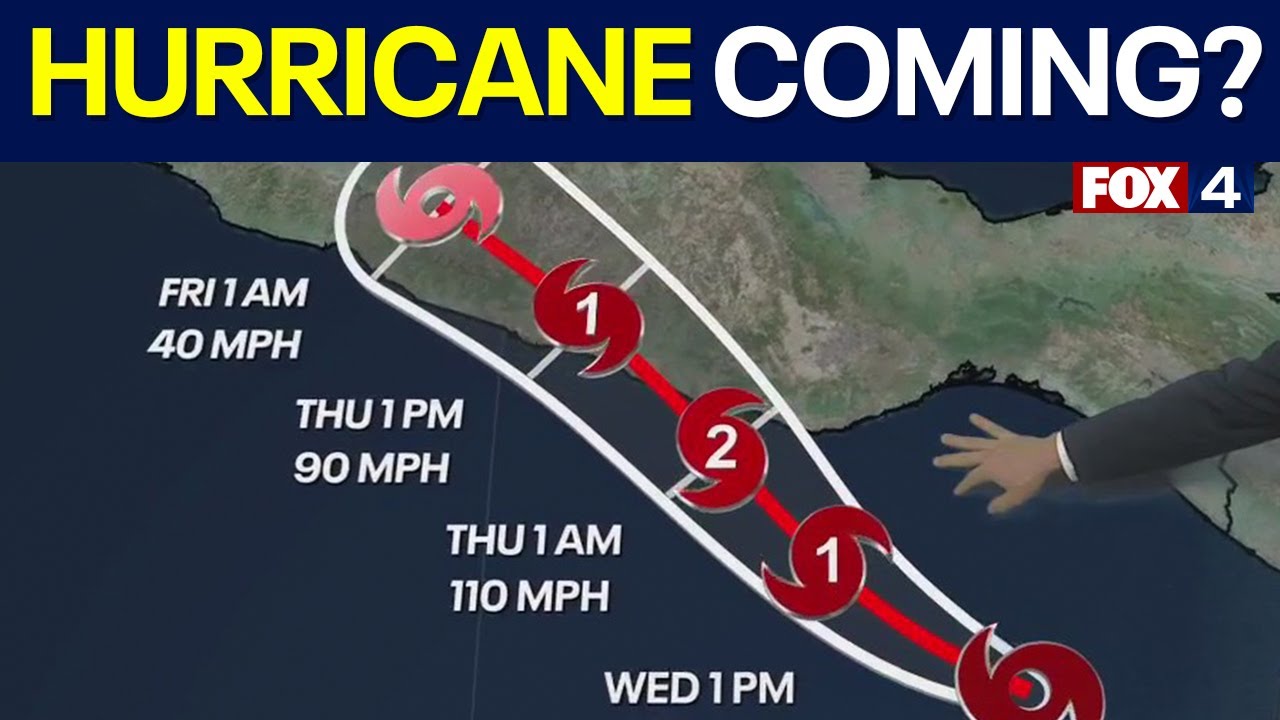 Tropical Storm Erick could become hurricane, make landfall in Mexico this week